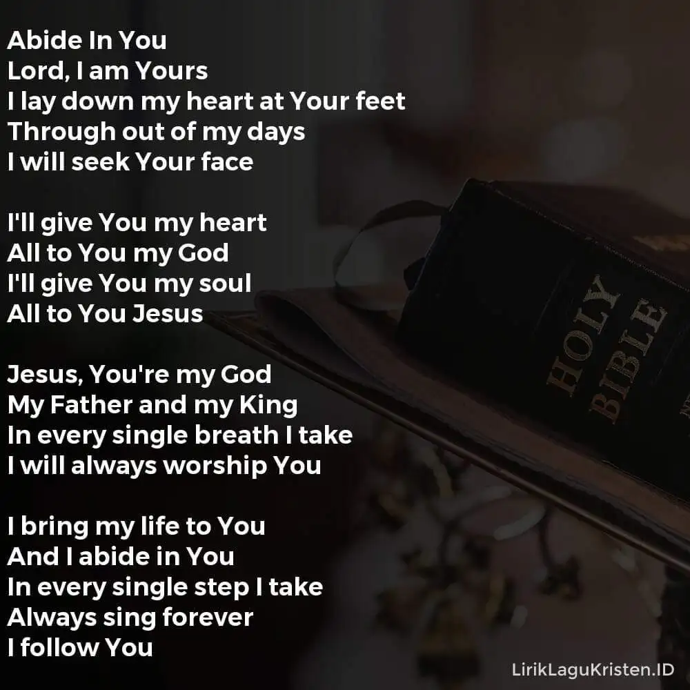 Abide In You