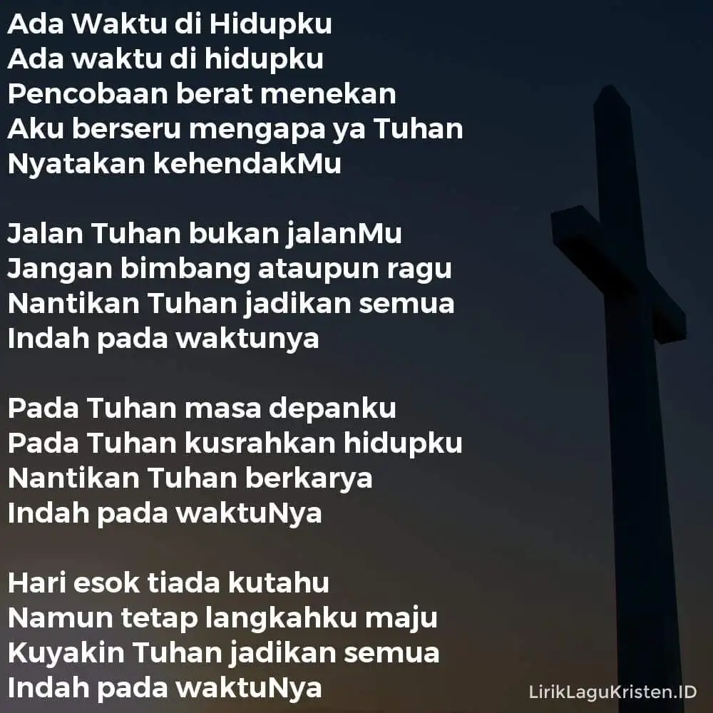 Ada Waktu di Hidupku