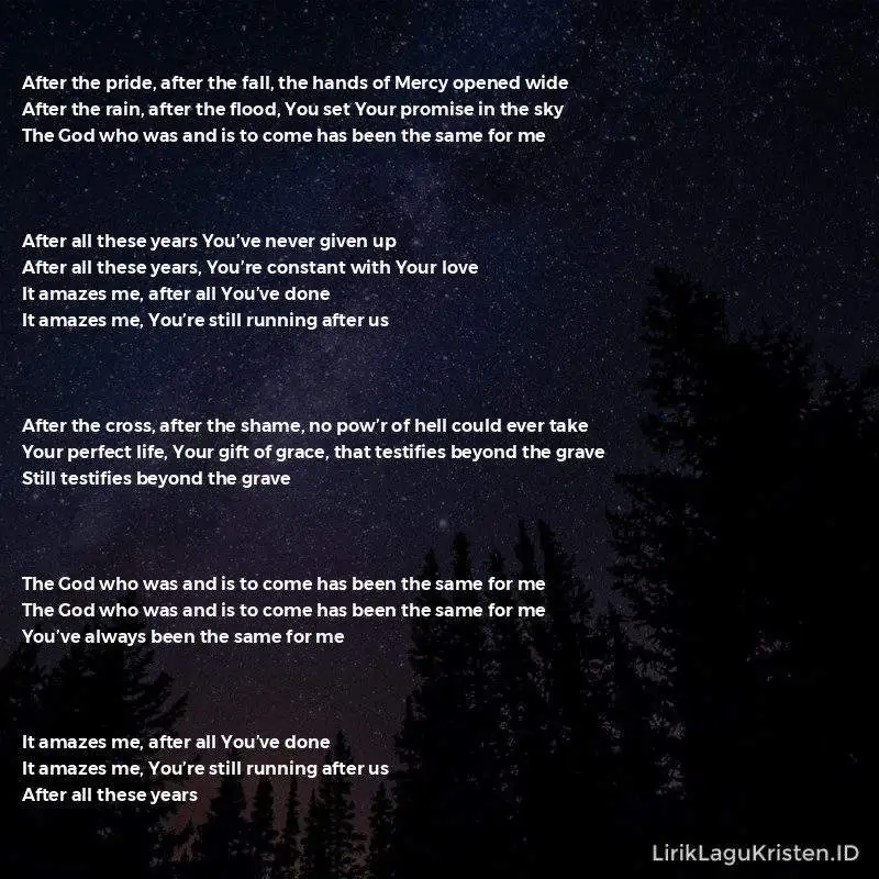 After All These Years