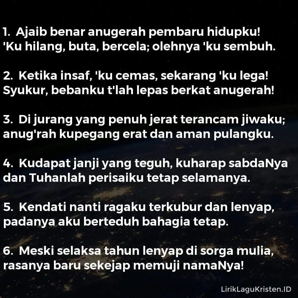 Ajaib Benar Anugerah