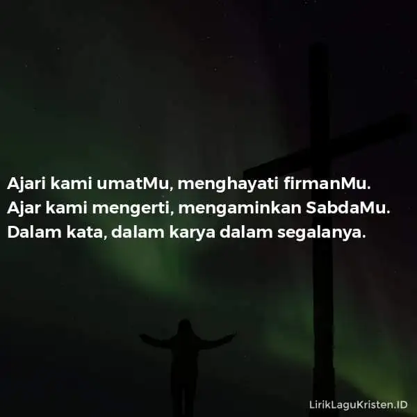 Ajari Kami UmatMu