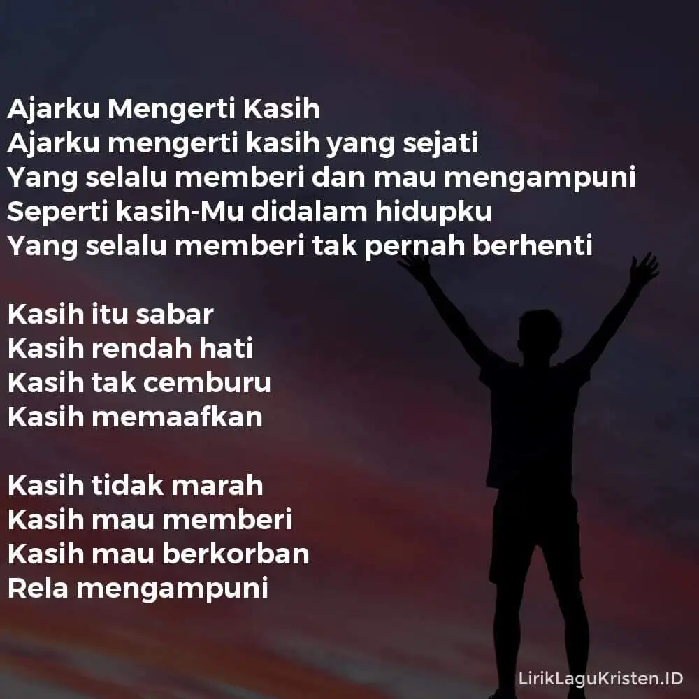 Ajarku Mengerti Kasih