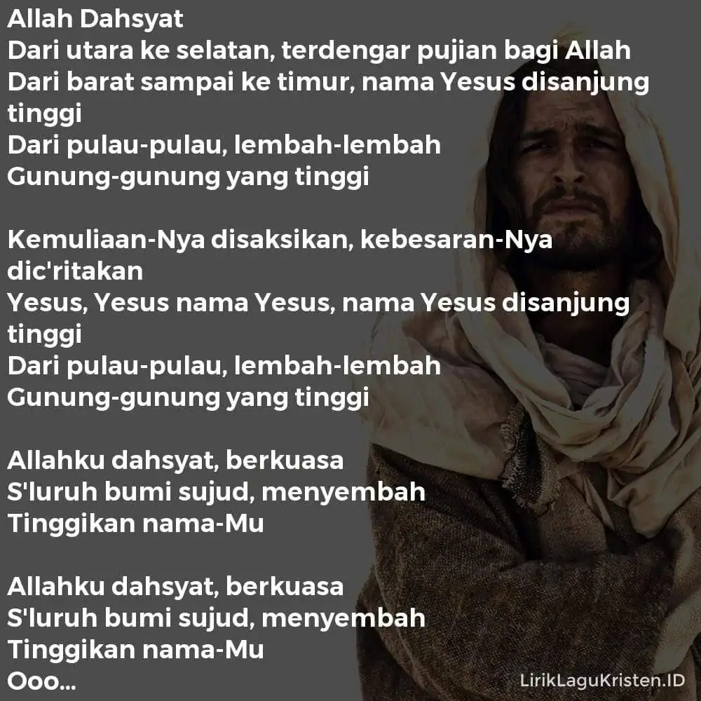 Allah Dahsyat (Dari Utara ke Selatan)