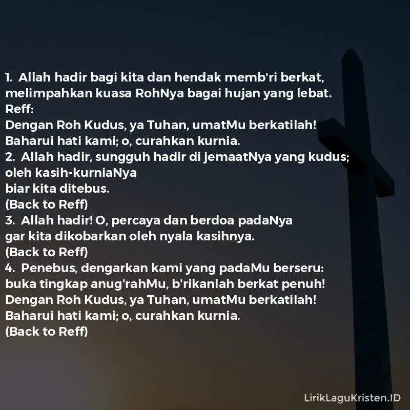 Allah Hadir Bagi Kita