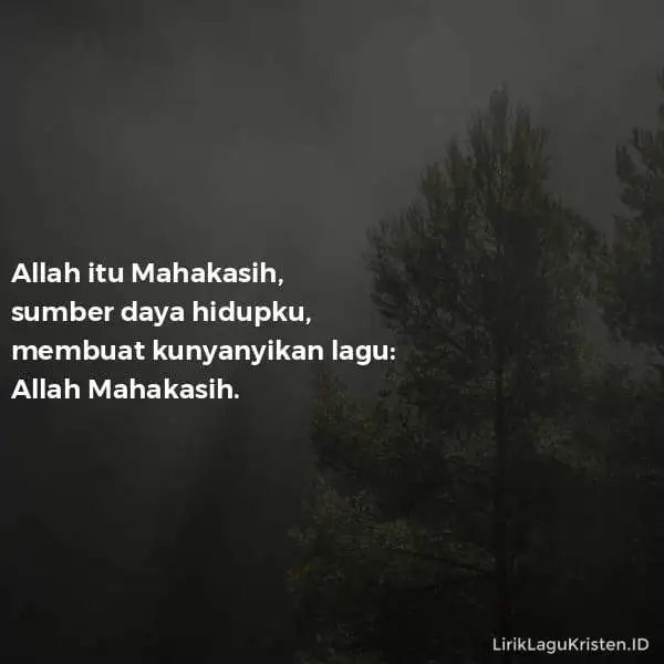 Allah Itu Mahakasih