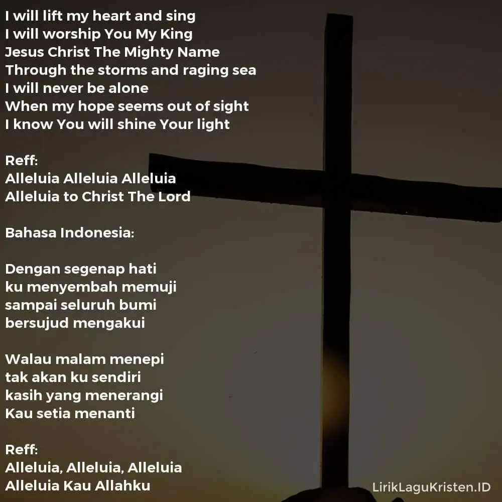 ALLELUIA TO CHRIST THE LORD