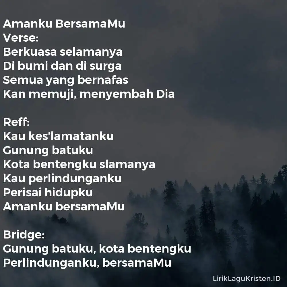 Amanku BersamaMu
