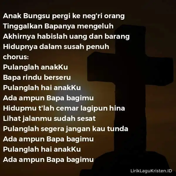 Anak Bungsu (Ada Ampun Bapa Bagimu)