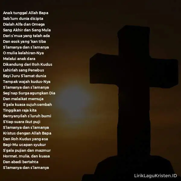 Anak Tunggal Allah Bapa