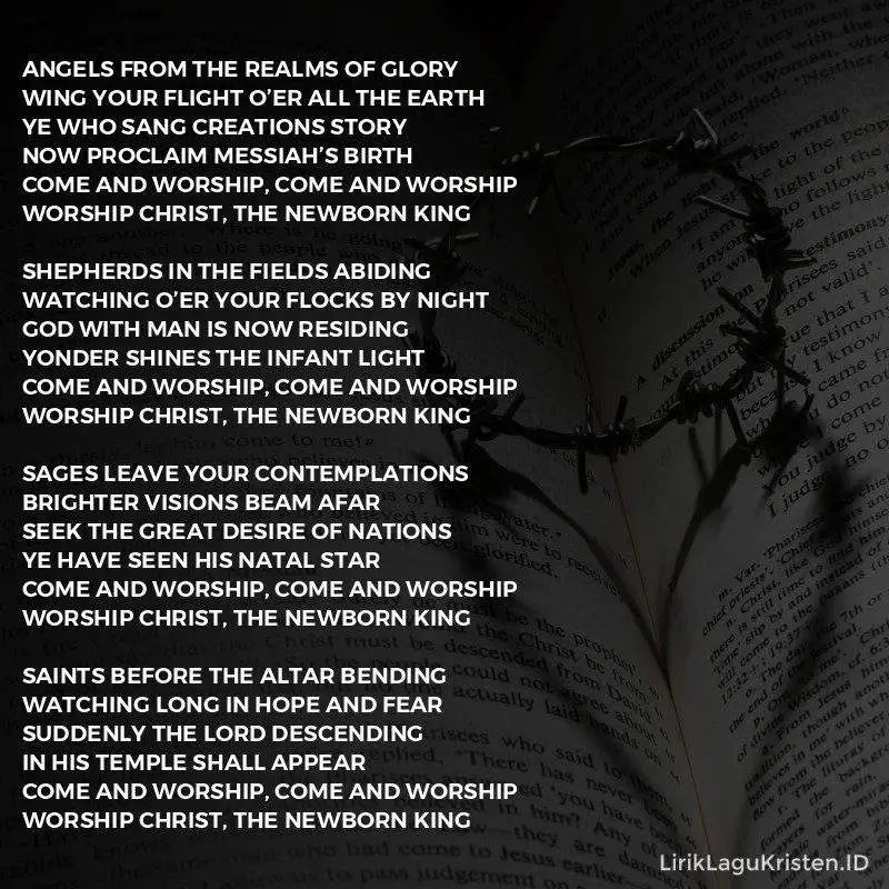 Angels From The Realms Of Glory