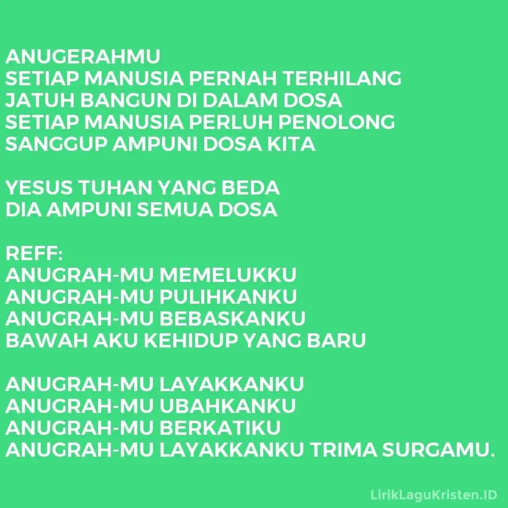 ANUGERAHMU
