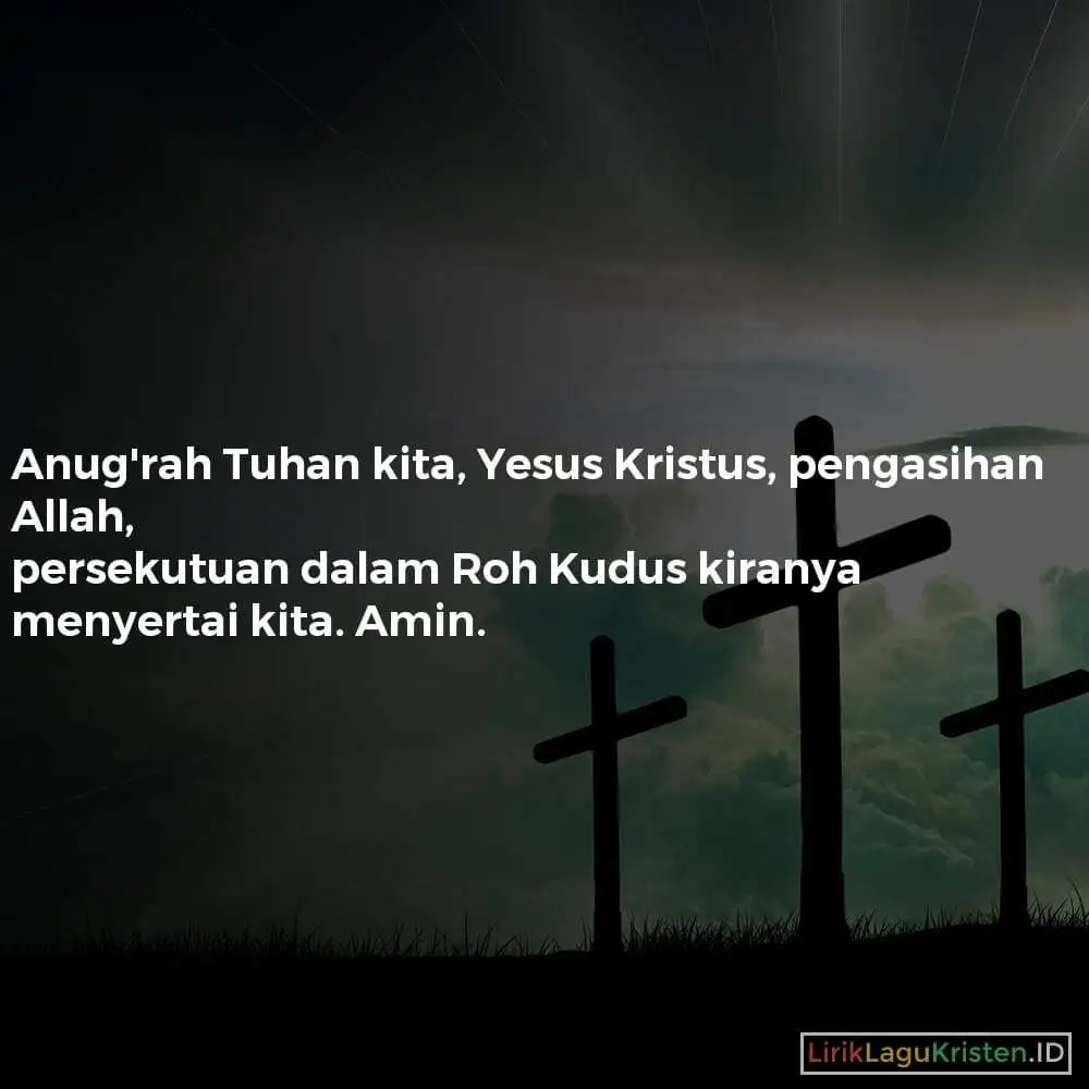 Anug’rah Tuhan Kita, Yesus Kristus