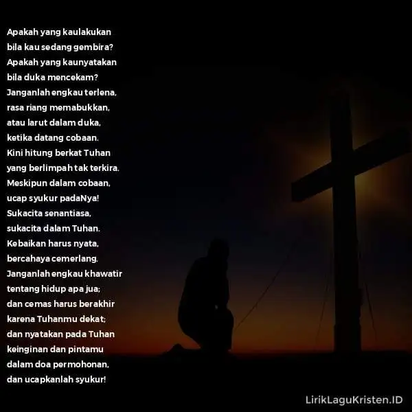 Apakah yang Kaulakukan