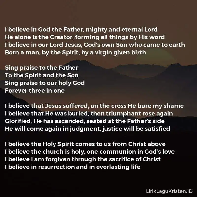 Apostles’ Creed