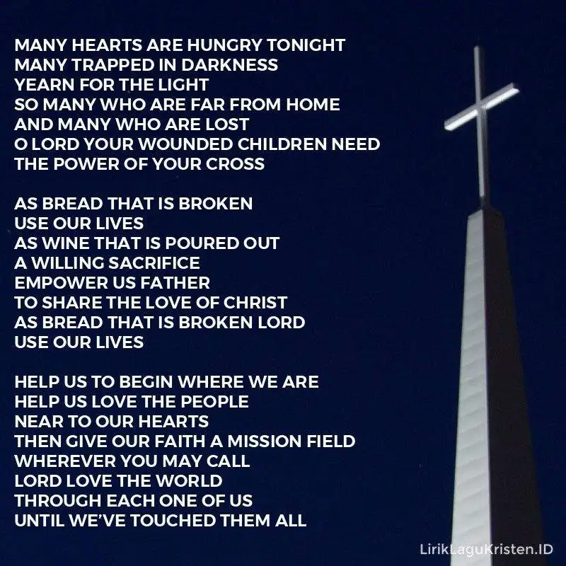 As Bread That Is Broken