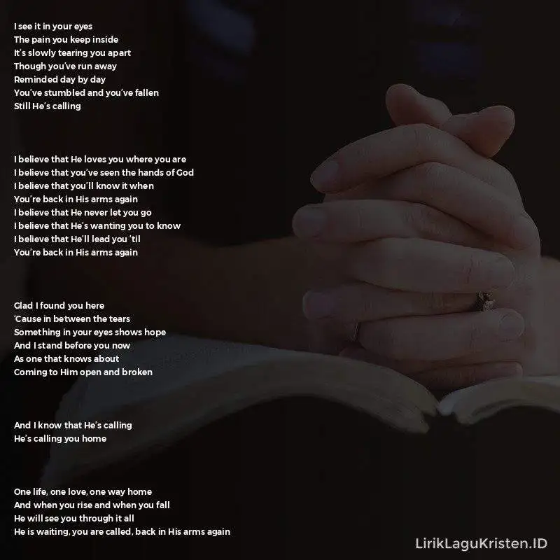 Back in His Arms Again