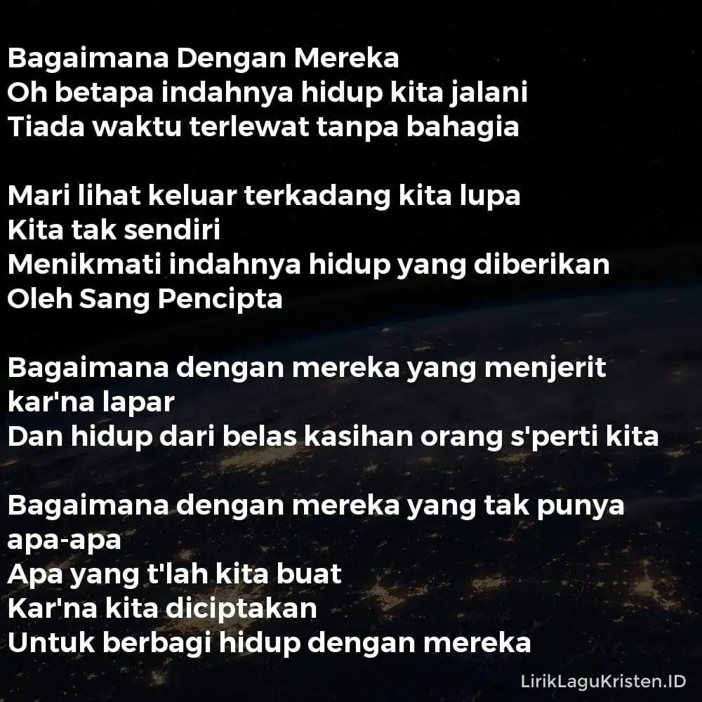 Bagaimana Dengan Mereka