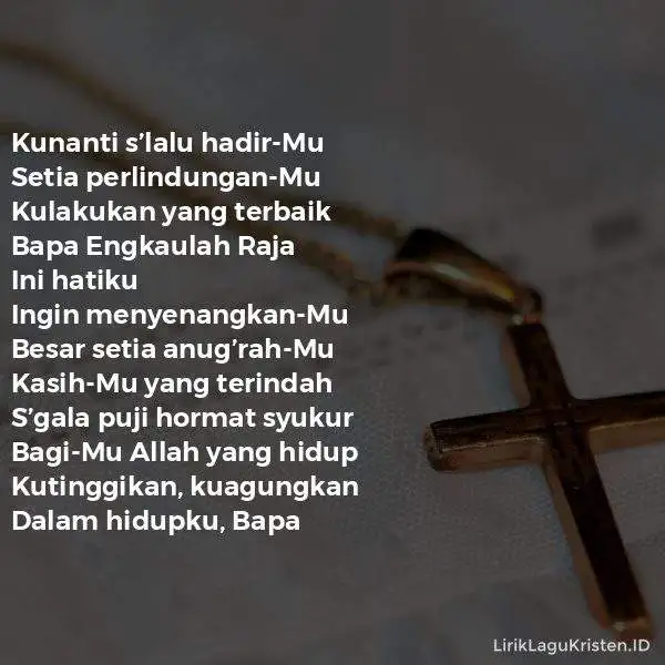 Bagi Allah Yang Hidup