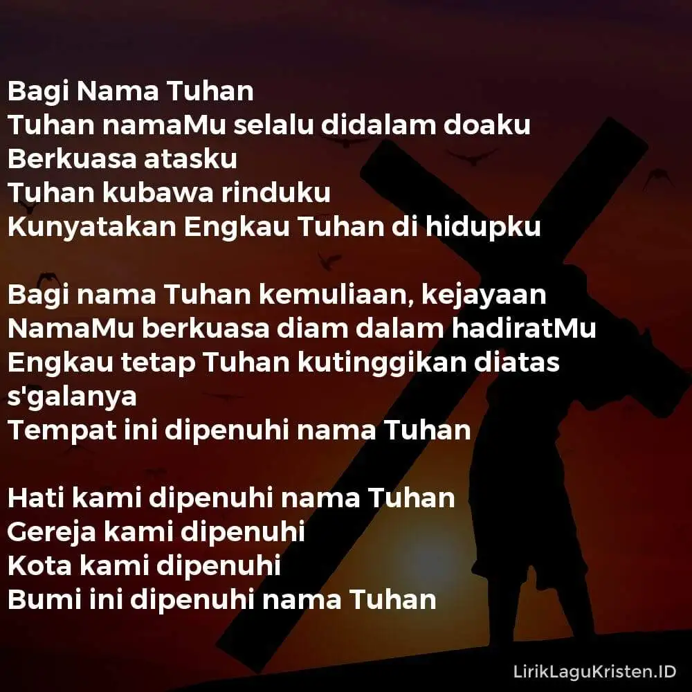 Bagi Nama Tuhan