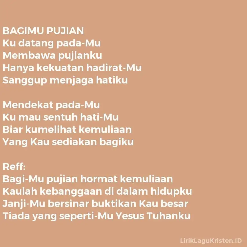 BAGIMU PUJIAN