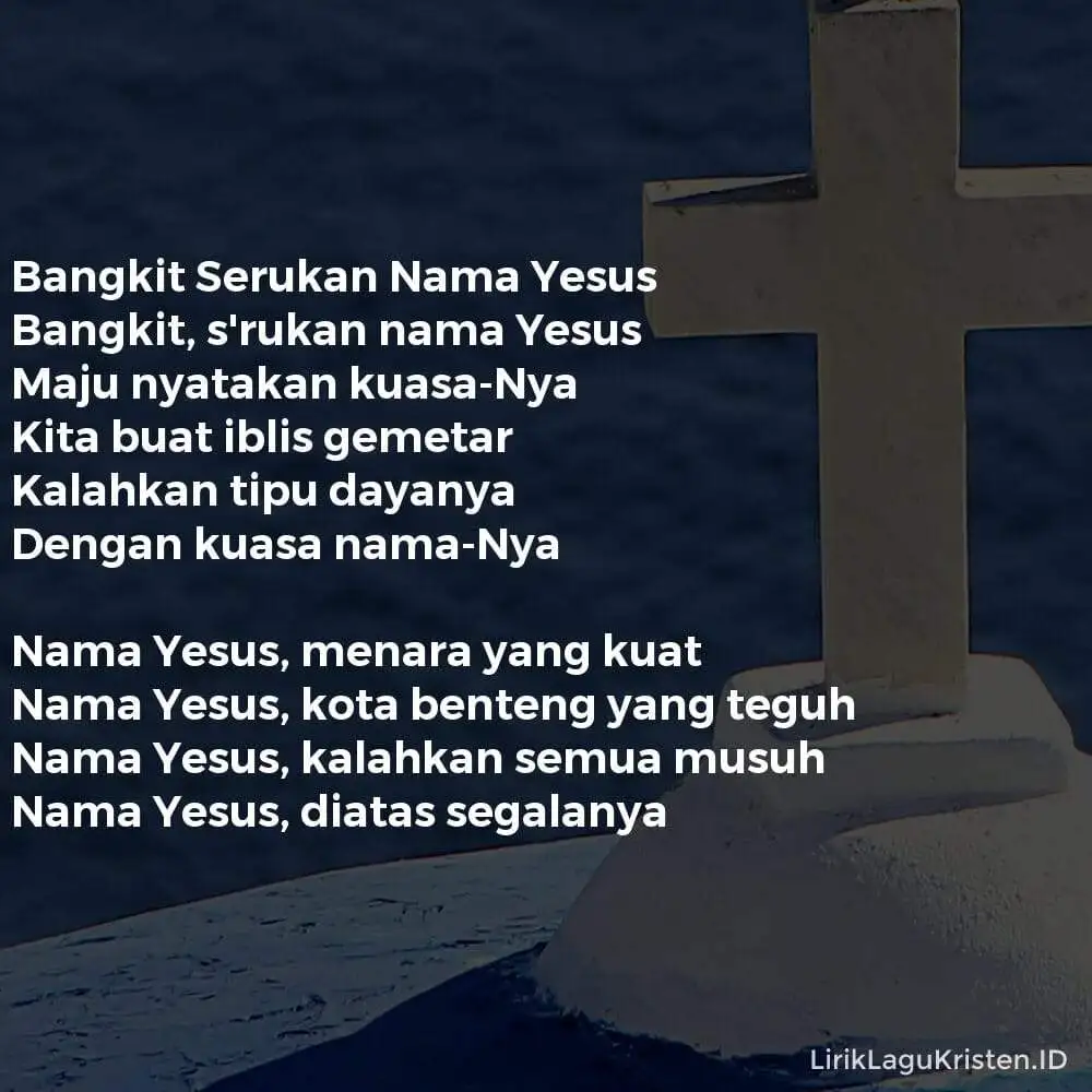 Bangkit Serukan Nama Yesus
