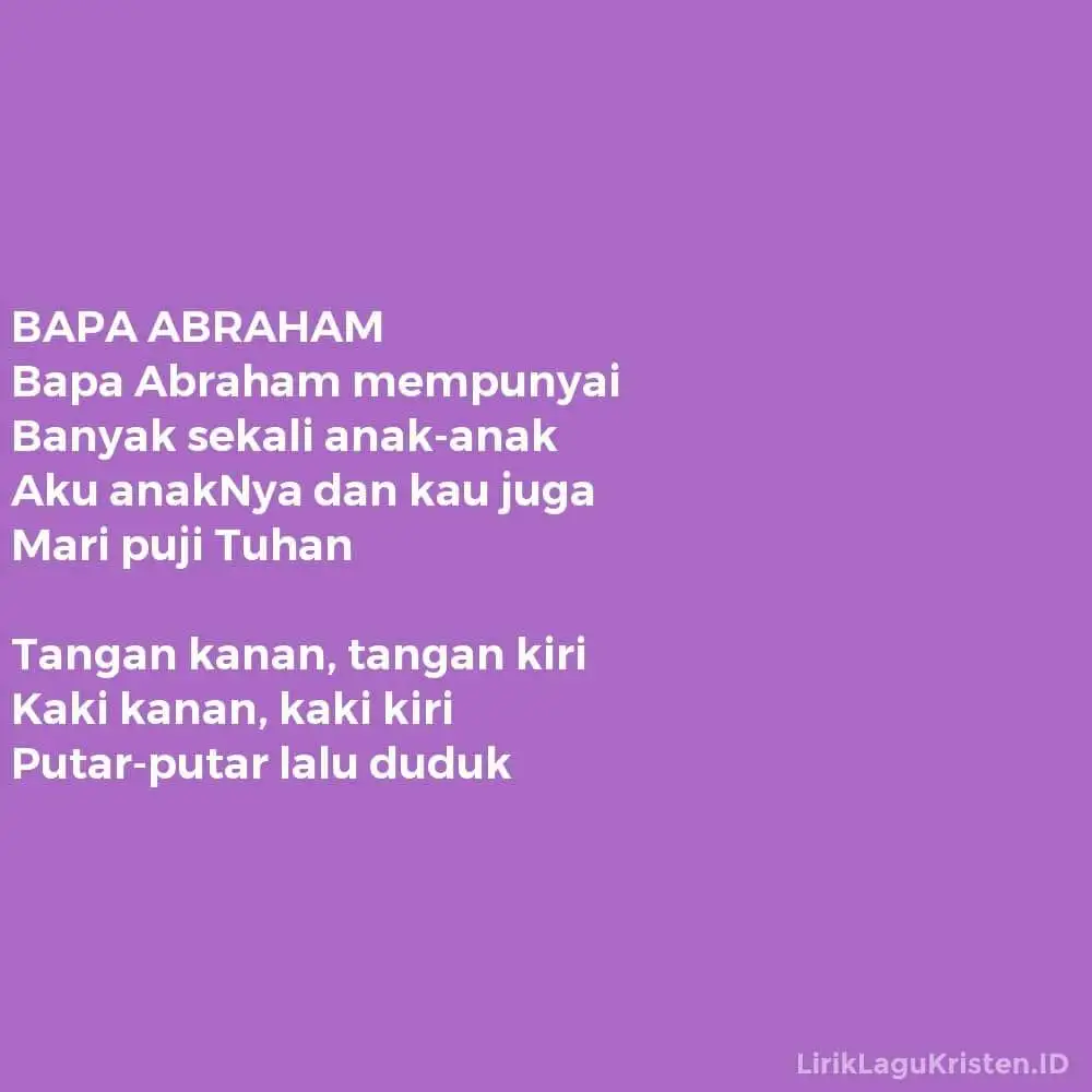 BAPA ABRAHAM