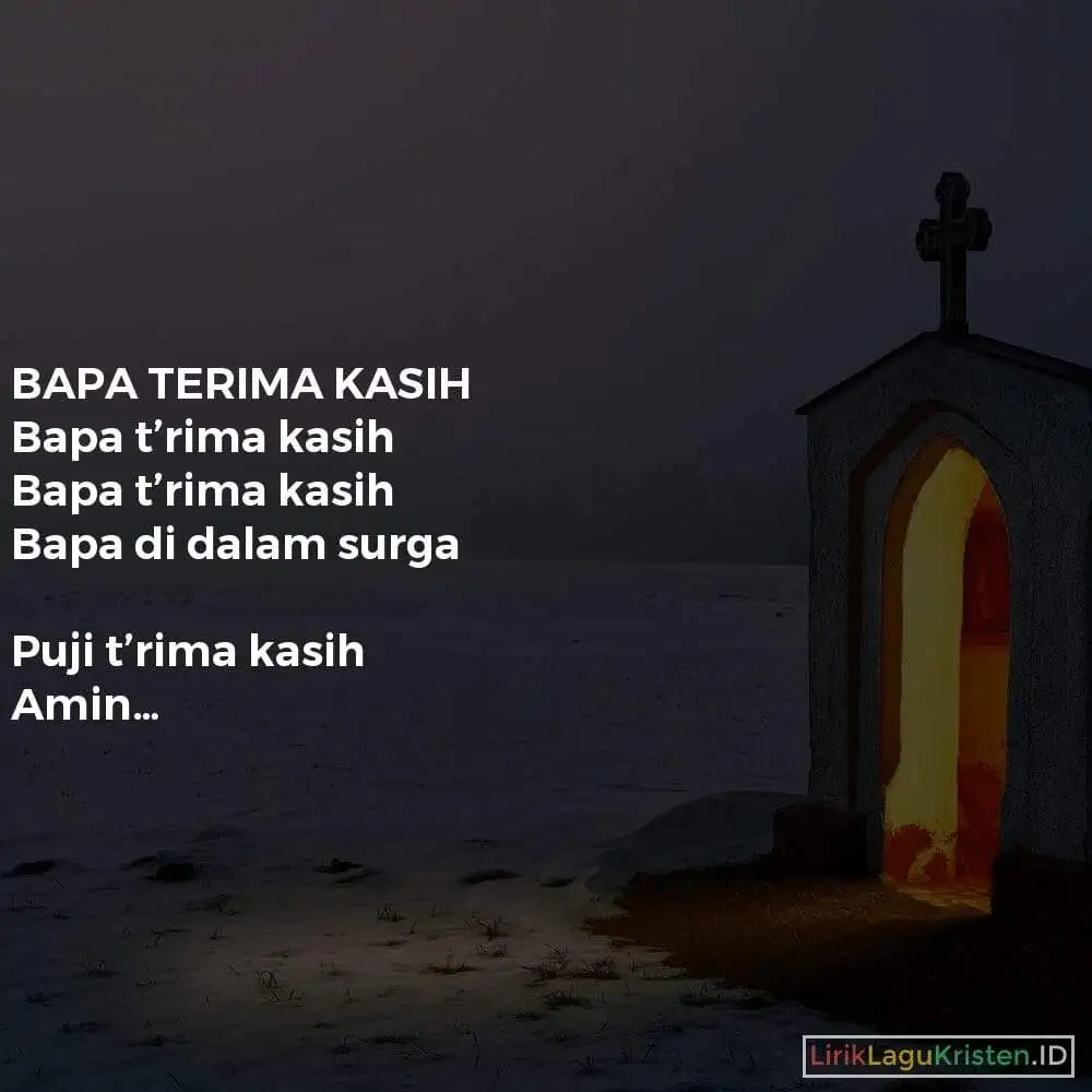 BAPA TERIMA KASIH