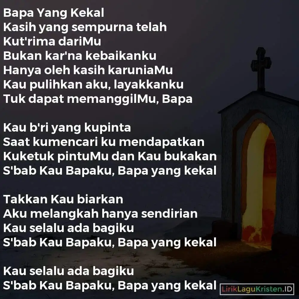 Bapa Yang Kekal (Kasih yang Sempurna)