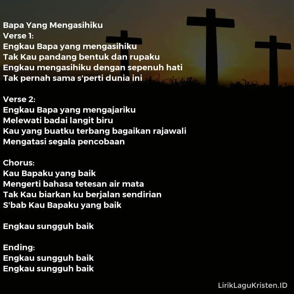 Bapa Yang Mengasihiku