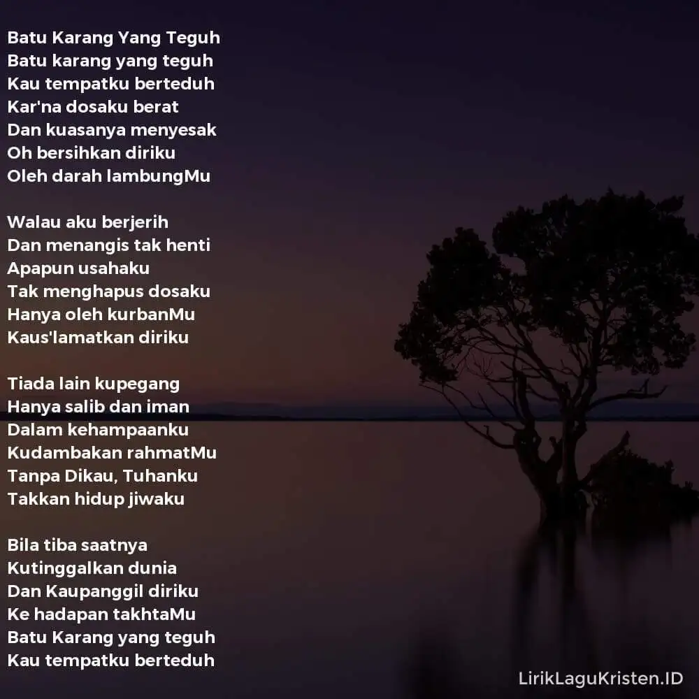 Batu Karang Yang Teguh