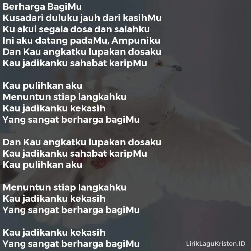 Berharga BagiMu