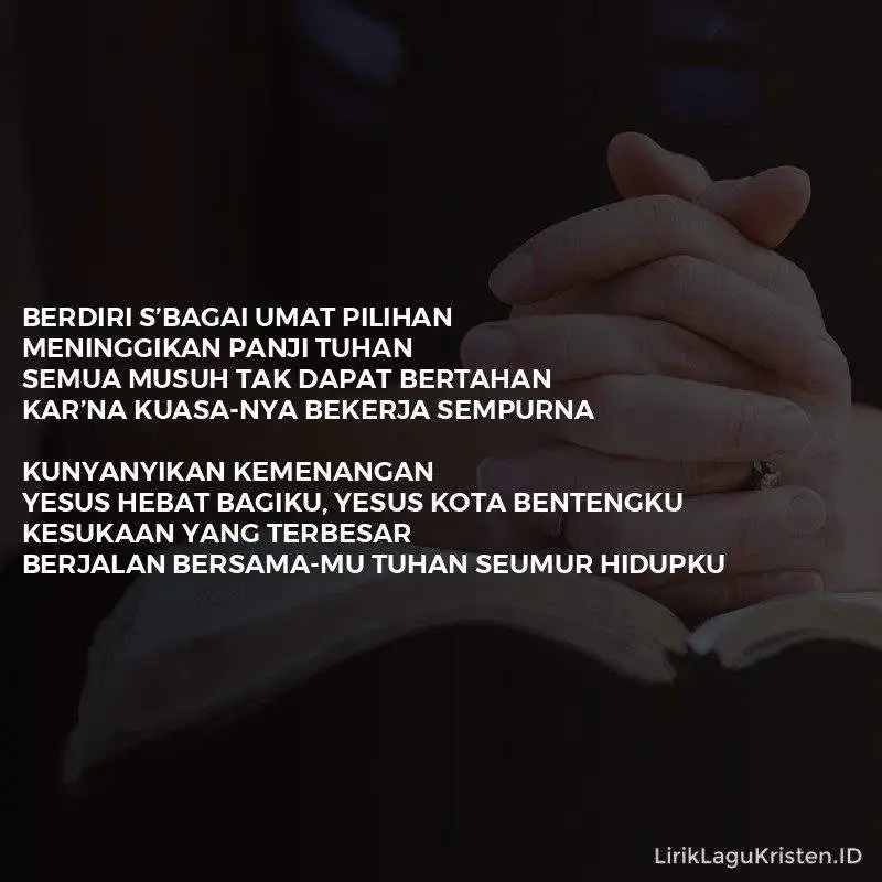 Berjalan BersamaMu Tuhan