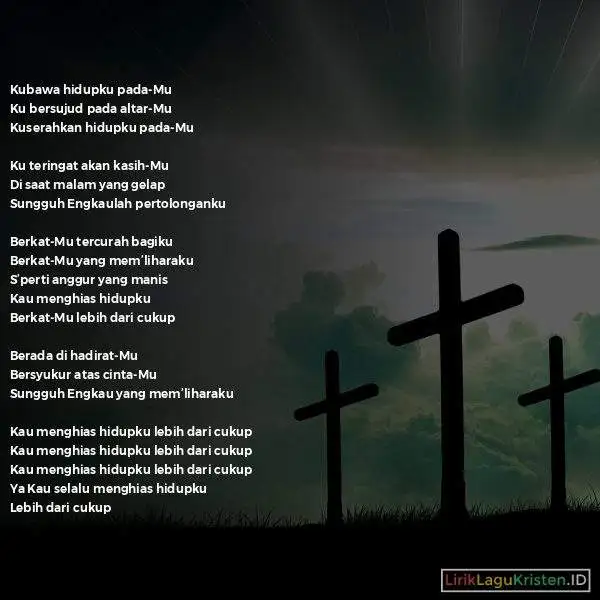 BerkatMu Lebih Dari Cukup