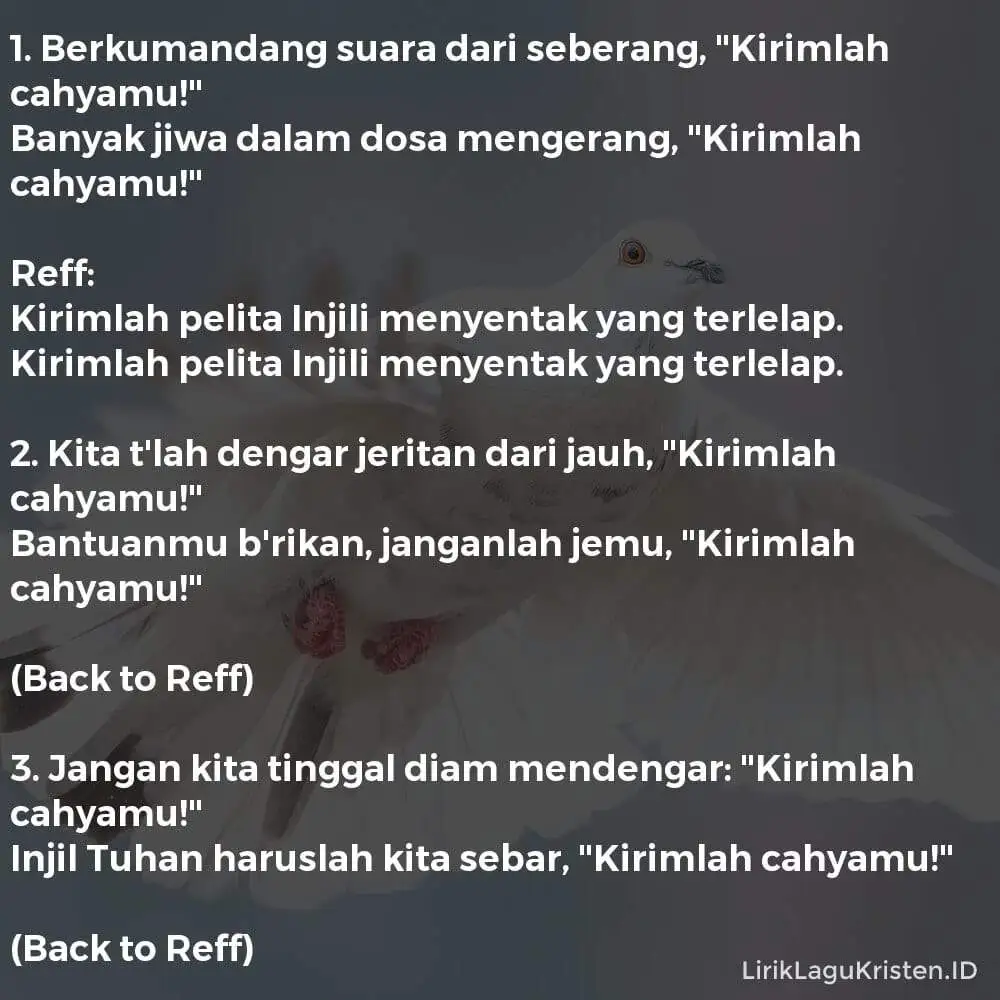 Berkumandang Suara Dari Seberang