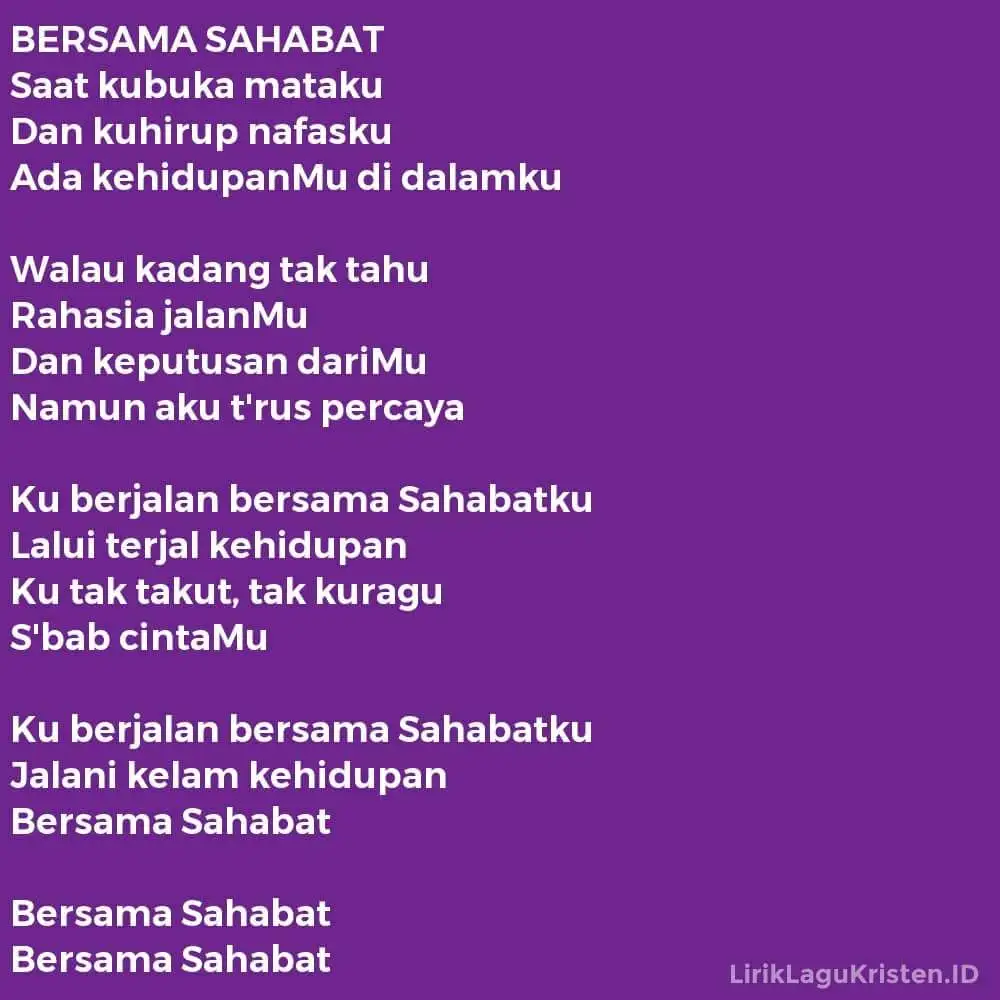 BERSAMA SAHABAT