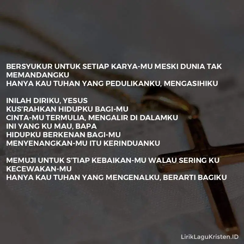 Bersyukur Untuk Setiap KaryaMu