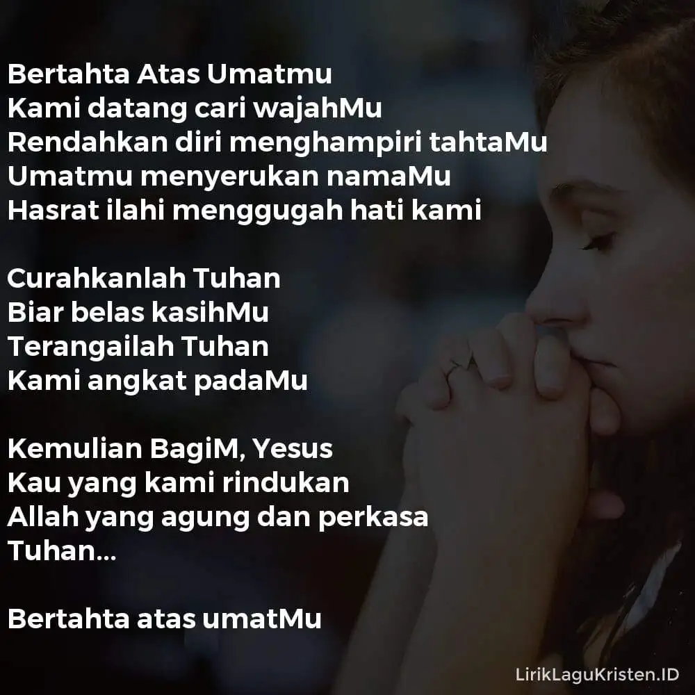 Bertahta Atas Umatmu