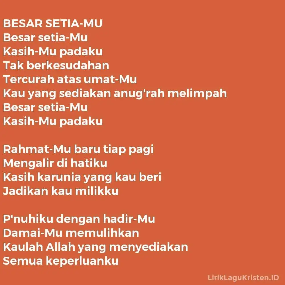 BESAR SETIA-MU