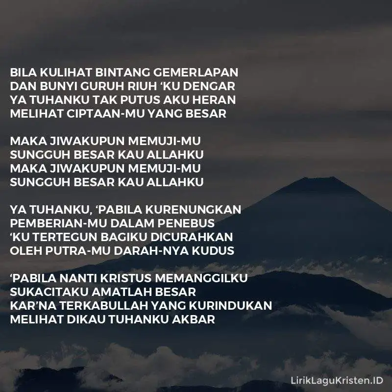 Bila Kulihat Bintang Gemerlapan