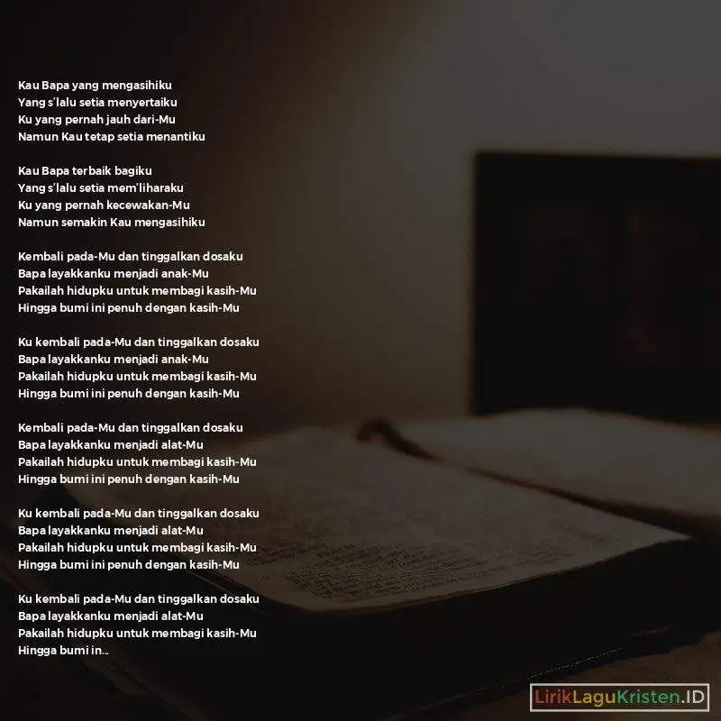 Bumi Penuh Dengan KasihMu