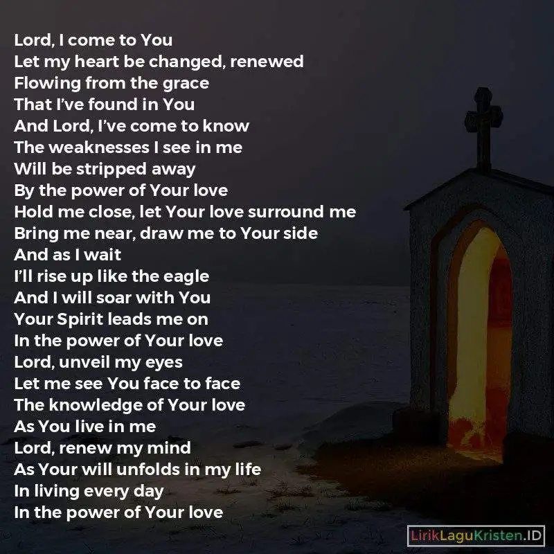 By The Power Of Your Love