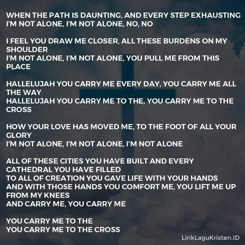 Carry Me To The Cross