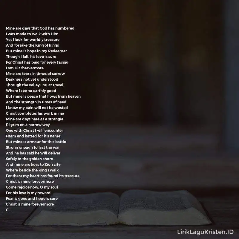 Christ Is Mine Forevermore