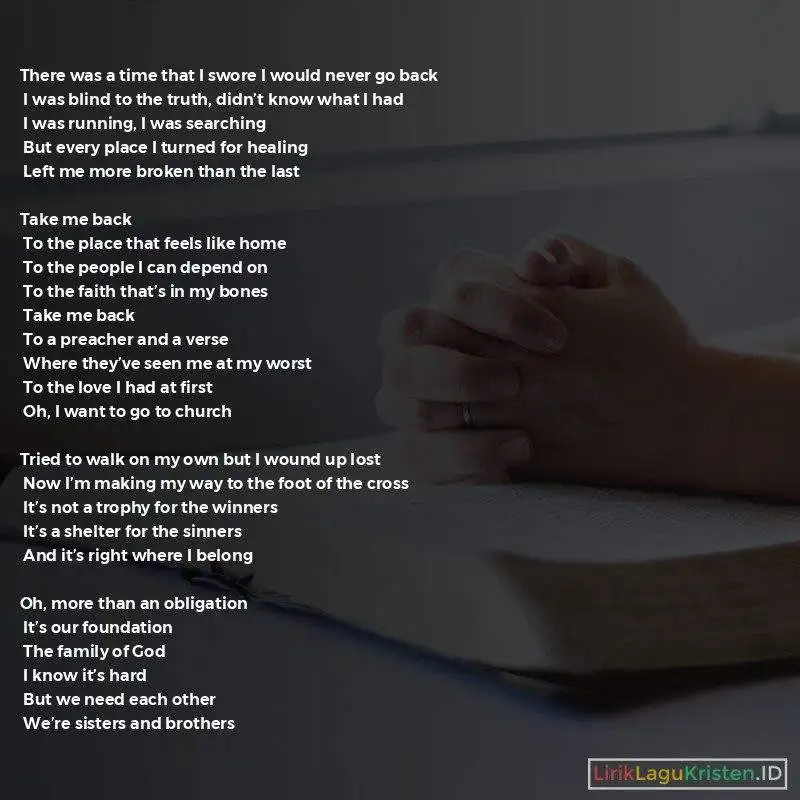 Church (Take Me Back)