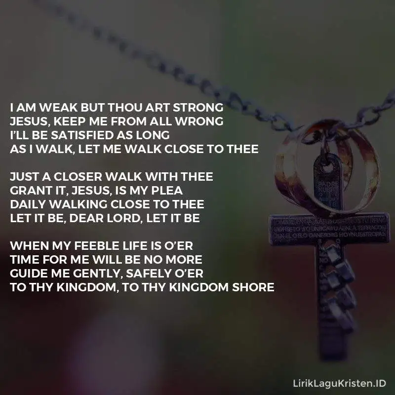 Closer Walk With Thee