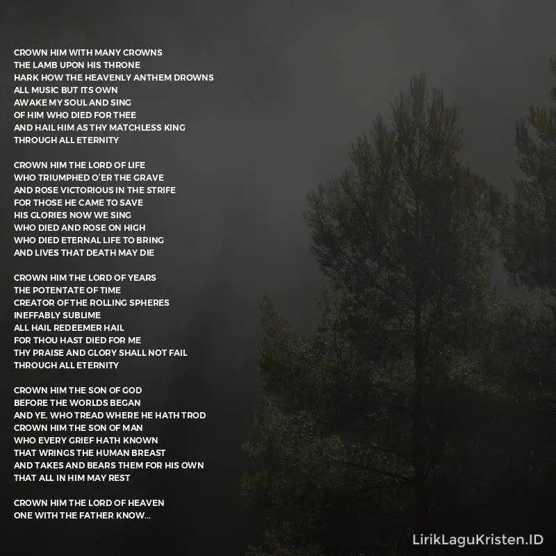 Crown Him With Many Crowns