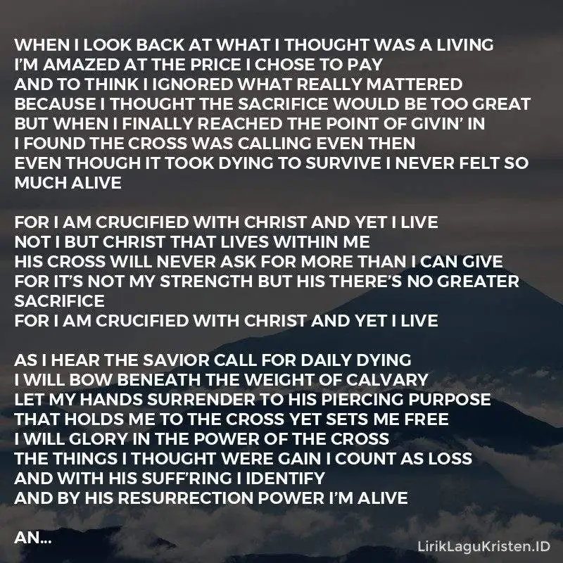 Crucified With Christ