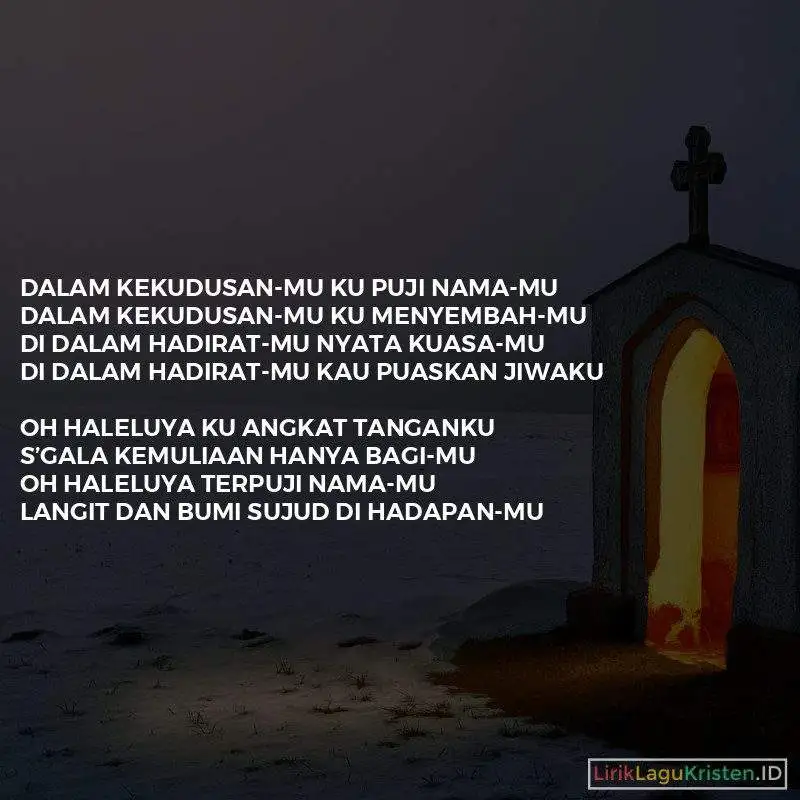 Dalam KekudusanMu