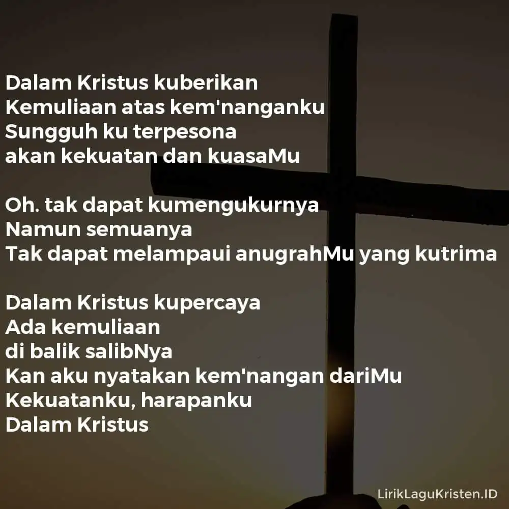 Dalam Kristus Kuberikan