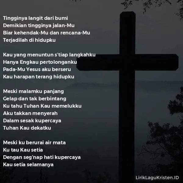 Dalam Sesak Kupercaya